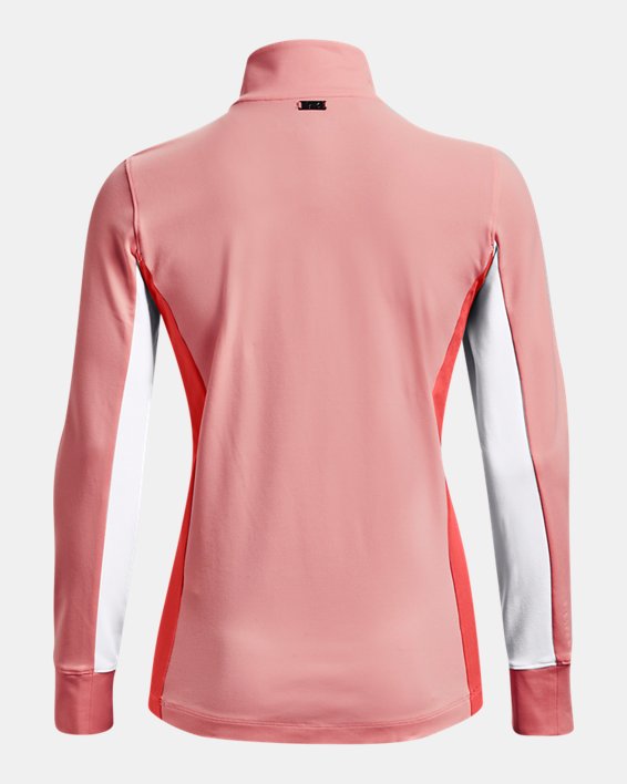 Women's UA Storm Midlayer ½ Zip, Pink, pdpMainDesktop image number 6